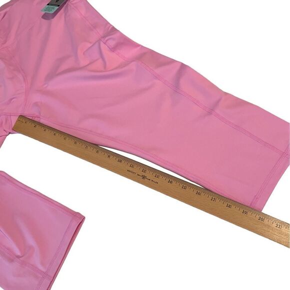 Ideology Pink Stone High Rise Side Pocket Crop Leggings Side 1X NWT - Picture 4 of 5